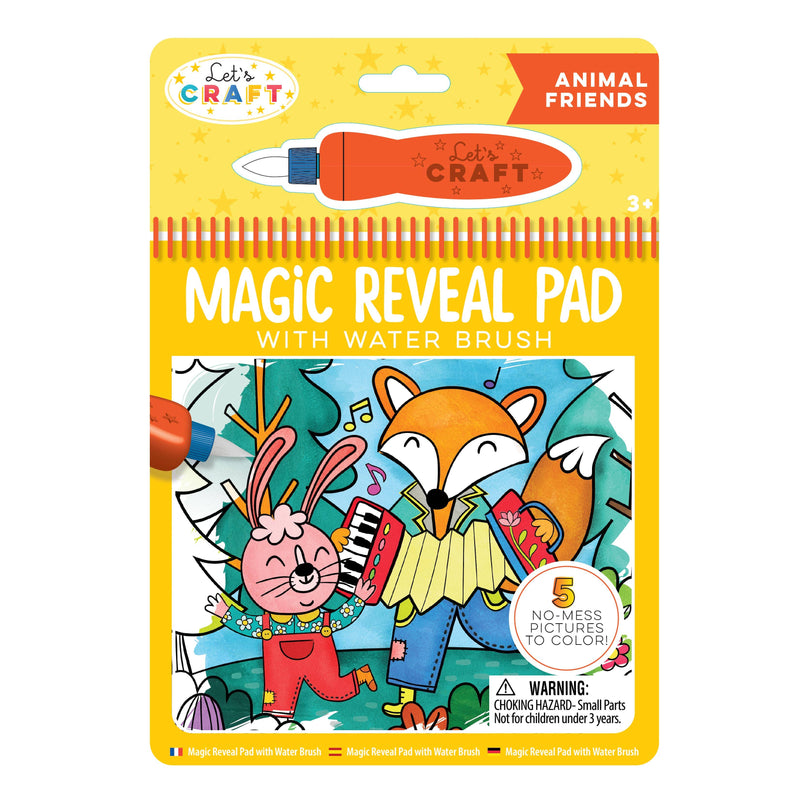 Bright Stripes Magic Reveal Pads - Awesome Animals