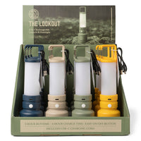 DM Merchandising - Bunk House The Lookout 2-In-1 Rechargeable Lantern & Flashli