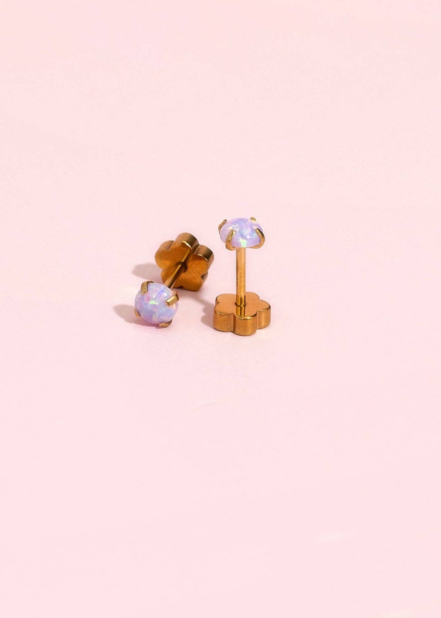 Pierced Co - Purple Opals