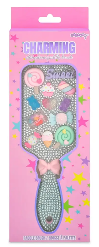 Iscream - Charming Rhinestone Paddle Brush