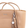Itzy Ritzy Boss Tote™: Coffee and Cream