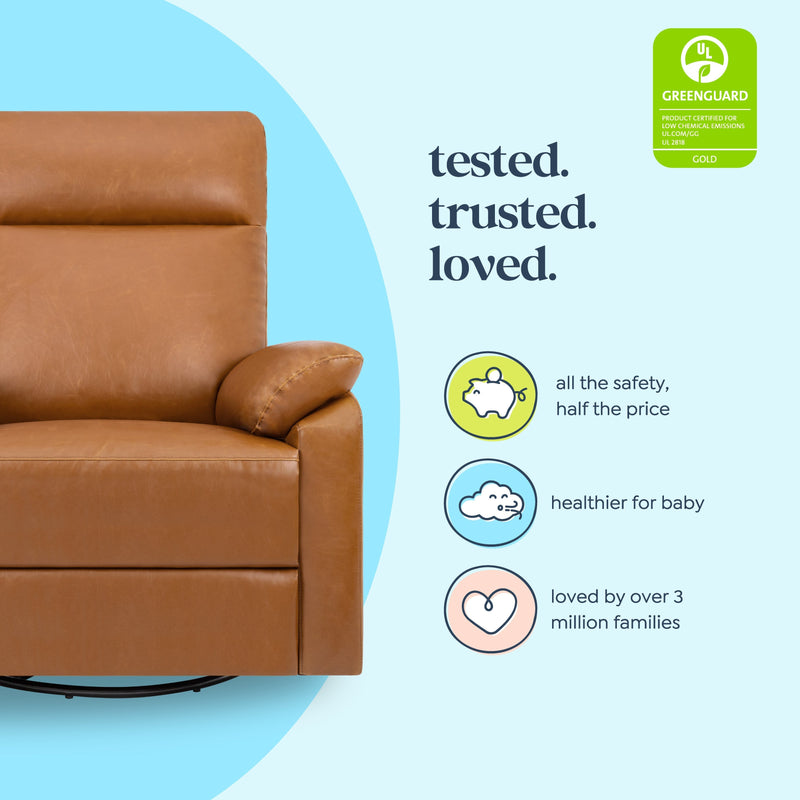 DaVinci Suzy Recliner and Swivel Glider