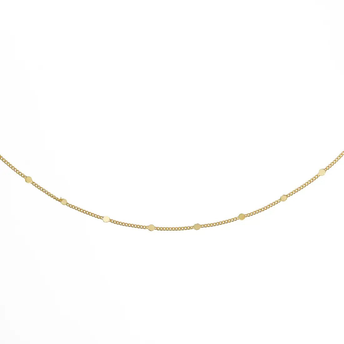 Brenda Grands Jewelry - 18K Gold Dainty Reflective Choker