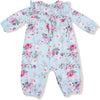 Angel Dear Charlotte Floral Ruffle Sleeve Romper
