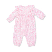 Angel Dear Baby Woodland Ruffle Sleeve Snap Romper