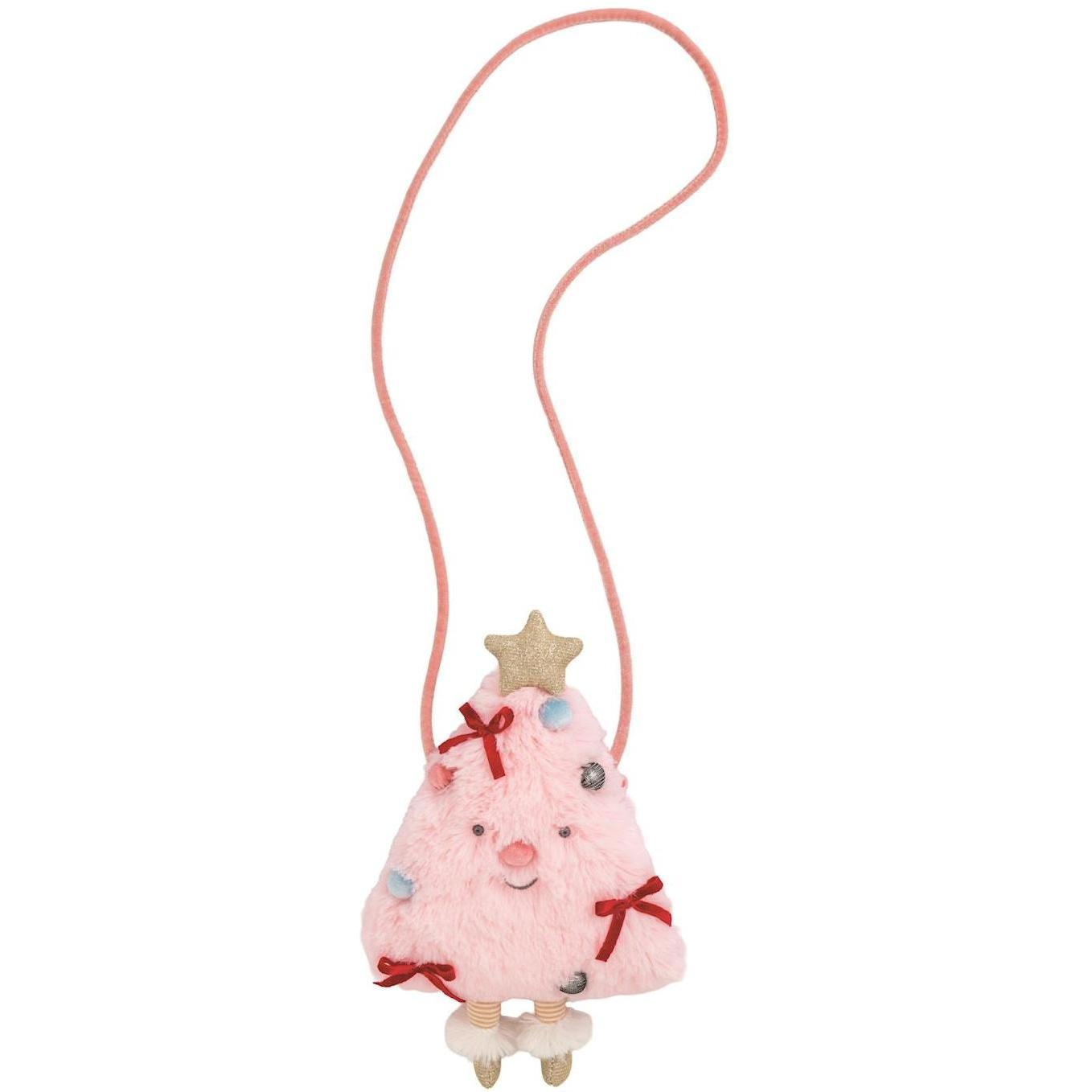 Mud Pie Pink Tree Purse