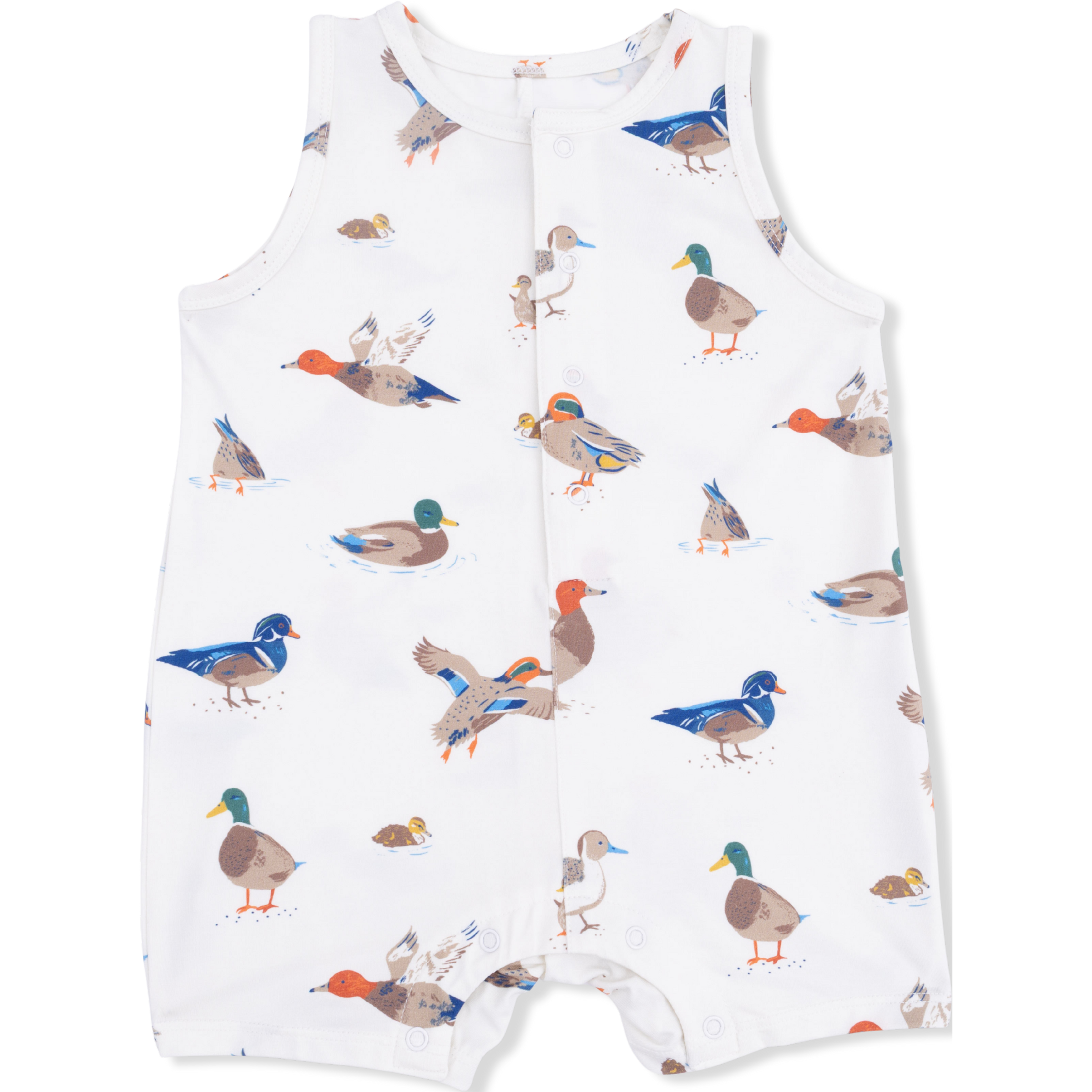 Angel Dear Ducks Sleeveless Shortie Romper