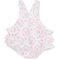 Angel Dear Cameo Ballet Shoes Ruffle Sunsuit