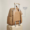Itzy Ritzy Eras Backpack™ Diaper Bag: Cognac