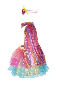 Great Pretenders Super-duper Tutu/Cape/Mask, Pink & Gold