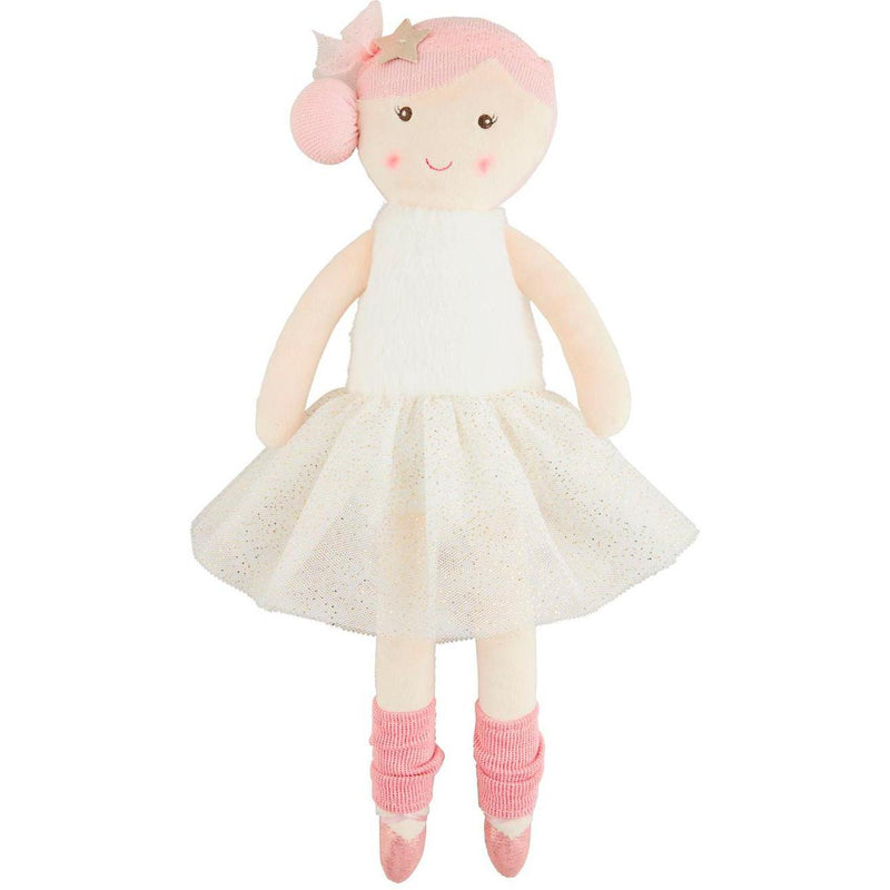 Mud Pie Pink Ballerina Doll