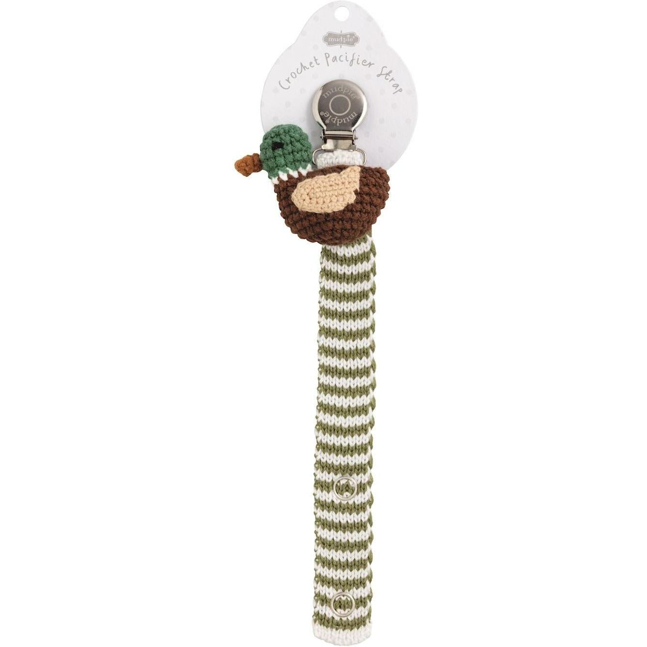 Mud Pie Duck Crochet Pacy Strap