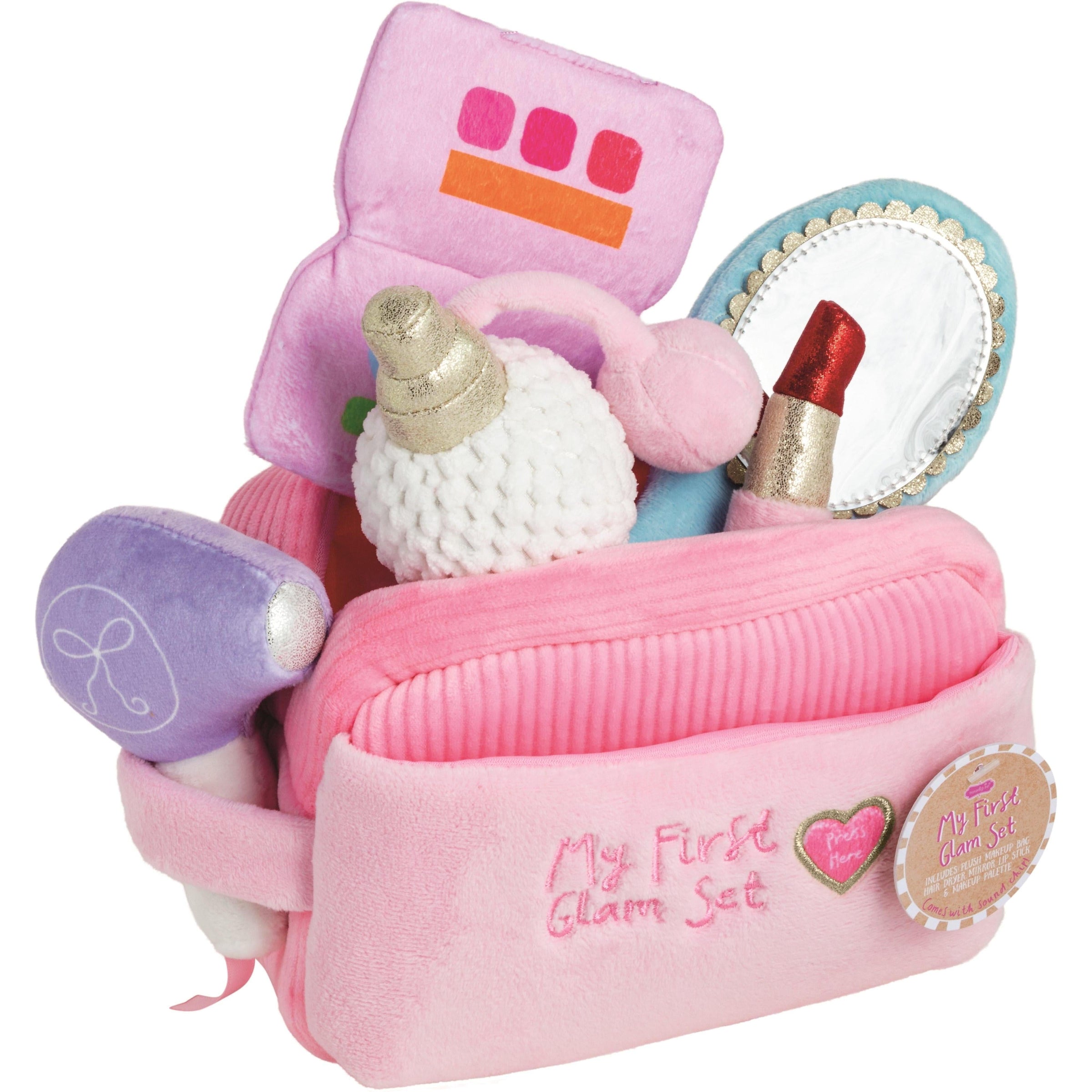 Mud Pie My First Glam Plush Set