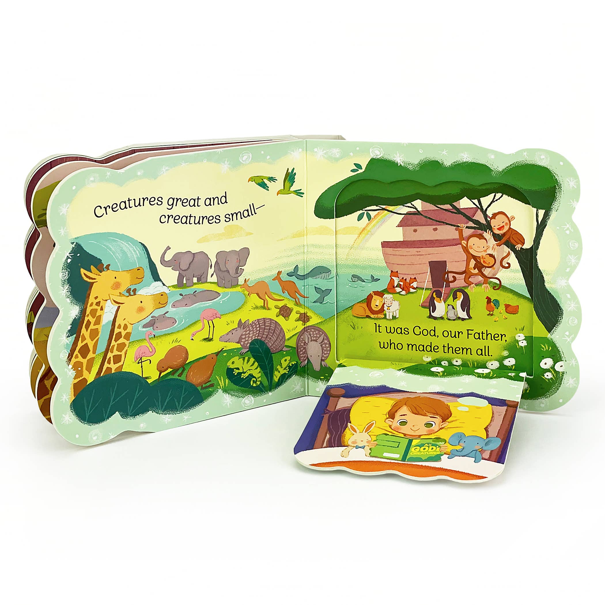 Cottage Door Press - All God's Creatures Lift-a-Flap Board Book