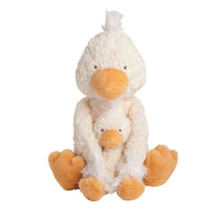 Mud Pie Mama & Baby Duck Plush Set