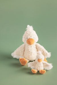 Mud Pie Mama & Baby Duck Plush Set
