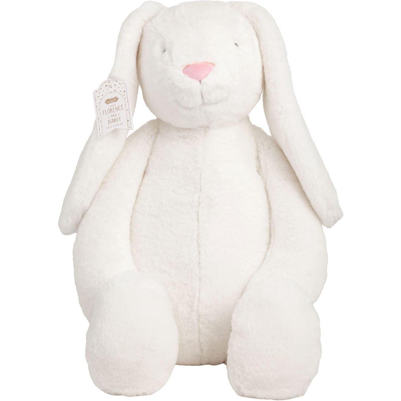 Mud Pie Florence The Ivory Bunny Large Plush Pal