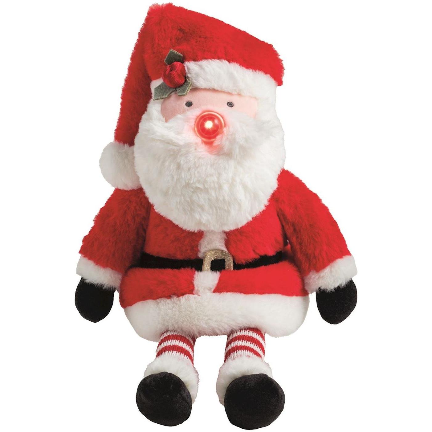Mud Pie Saint Nick Light-Up Plush Pal