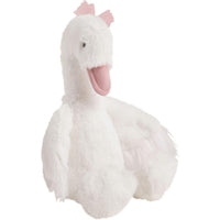 Mud Pie Swan Mama & Baby Plush Set