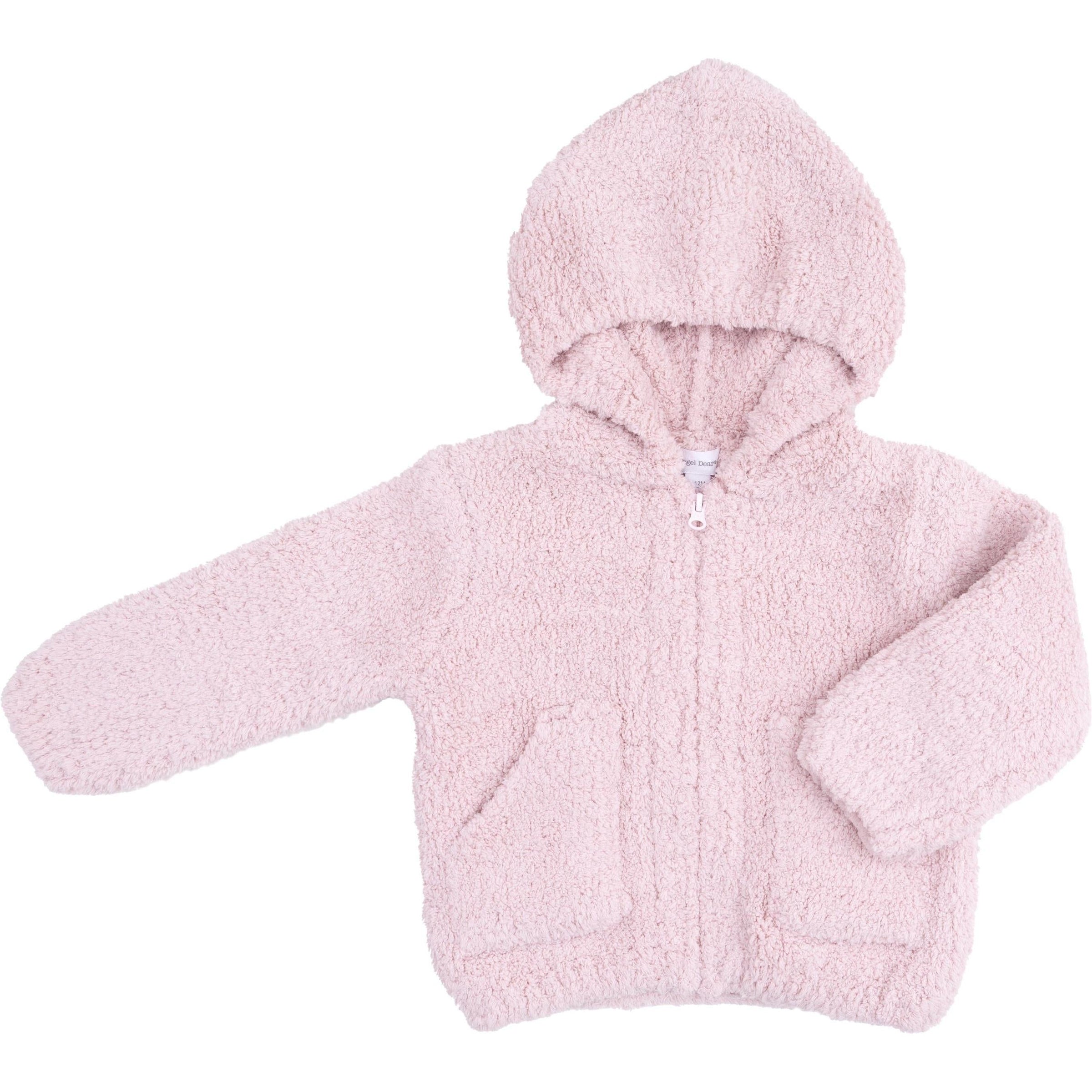 Angel Dear Chenille Blush Hooded Jacket