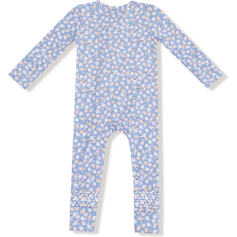 Angel Dear Country Calico 2 Way Zipper Romper