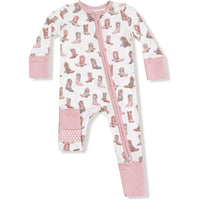 Angel Dear Future Cowgirl 2 Way Zipper Romper