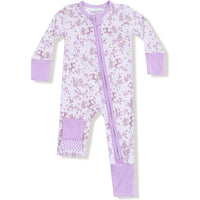 Angel Dear Sweet Dream Florals 2 Way Zipper Romper