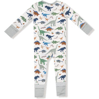 Angel Dear Washy Dinos 2 Way Zipper Romper