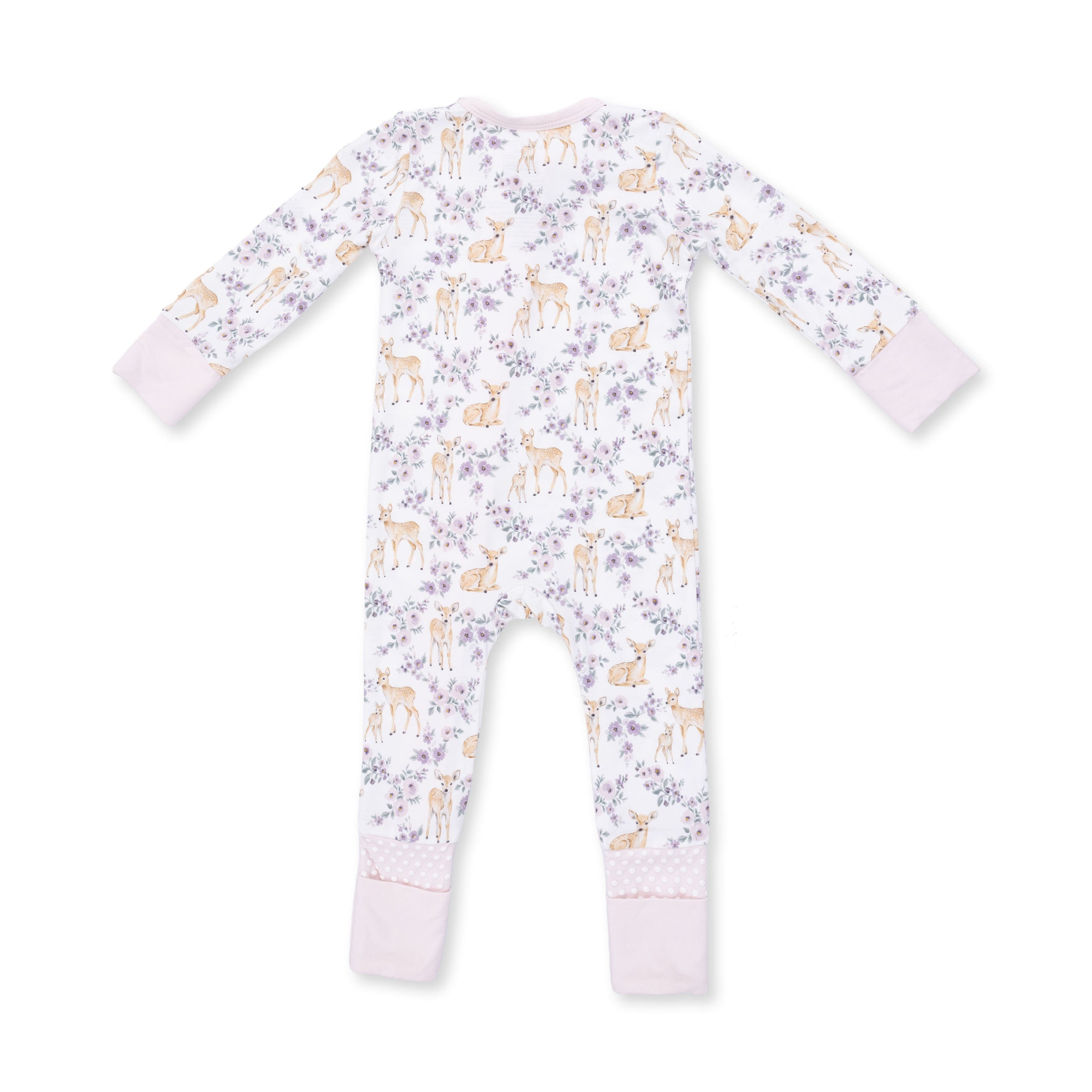 Angel Dear Floral Deer Convertible Romper