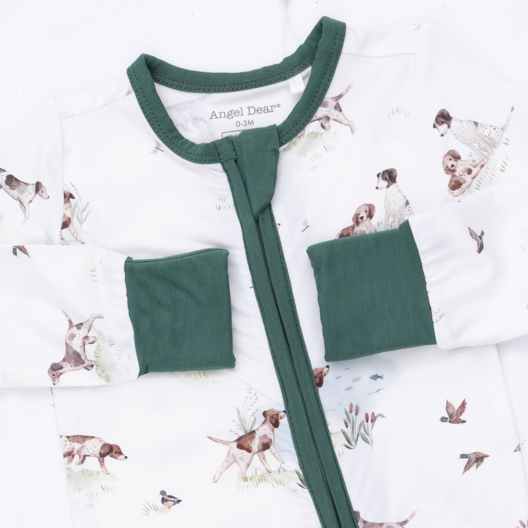 Angel Dear Pointer Pups & Duck Buddies Convertible Romper