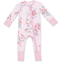 Angel Dear Painterly Rose Bouquets Convertible Romper
