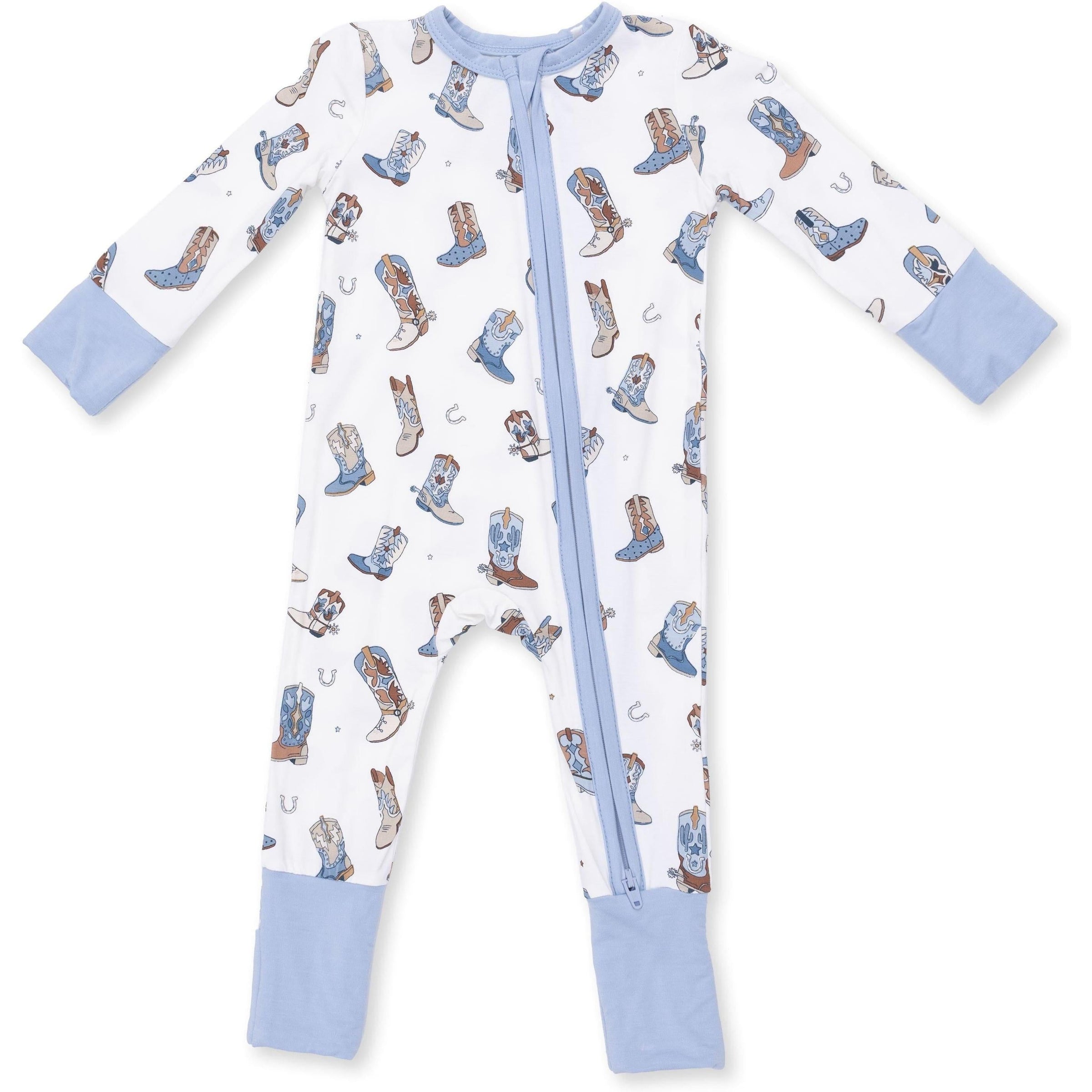 Angel Dear Buckaroo Boots Convertible Romper