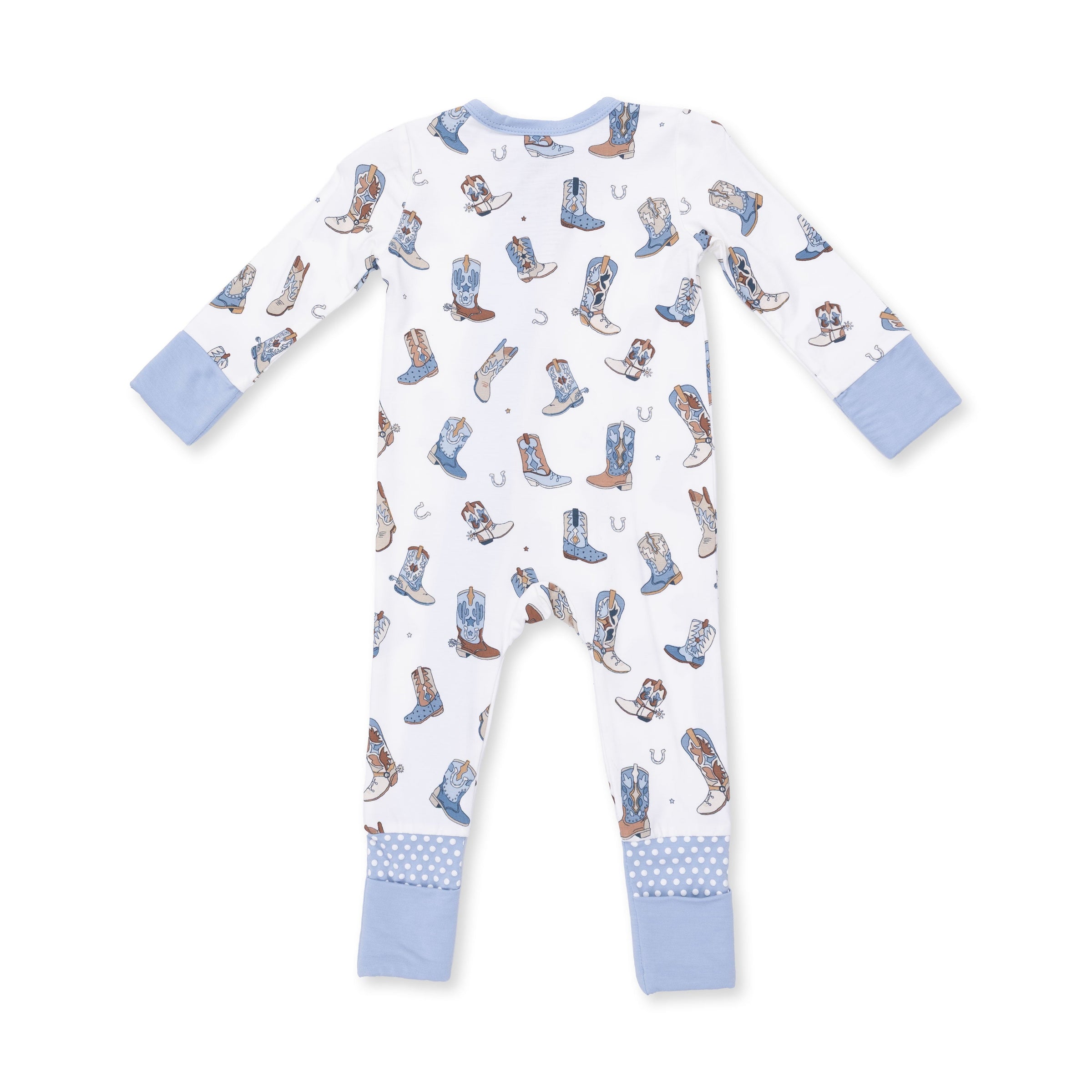 Angel Dear Buckaroo Boots Convertible Romper