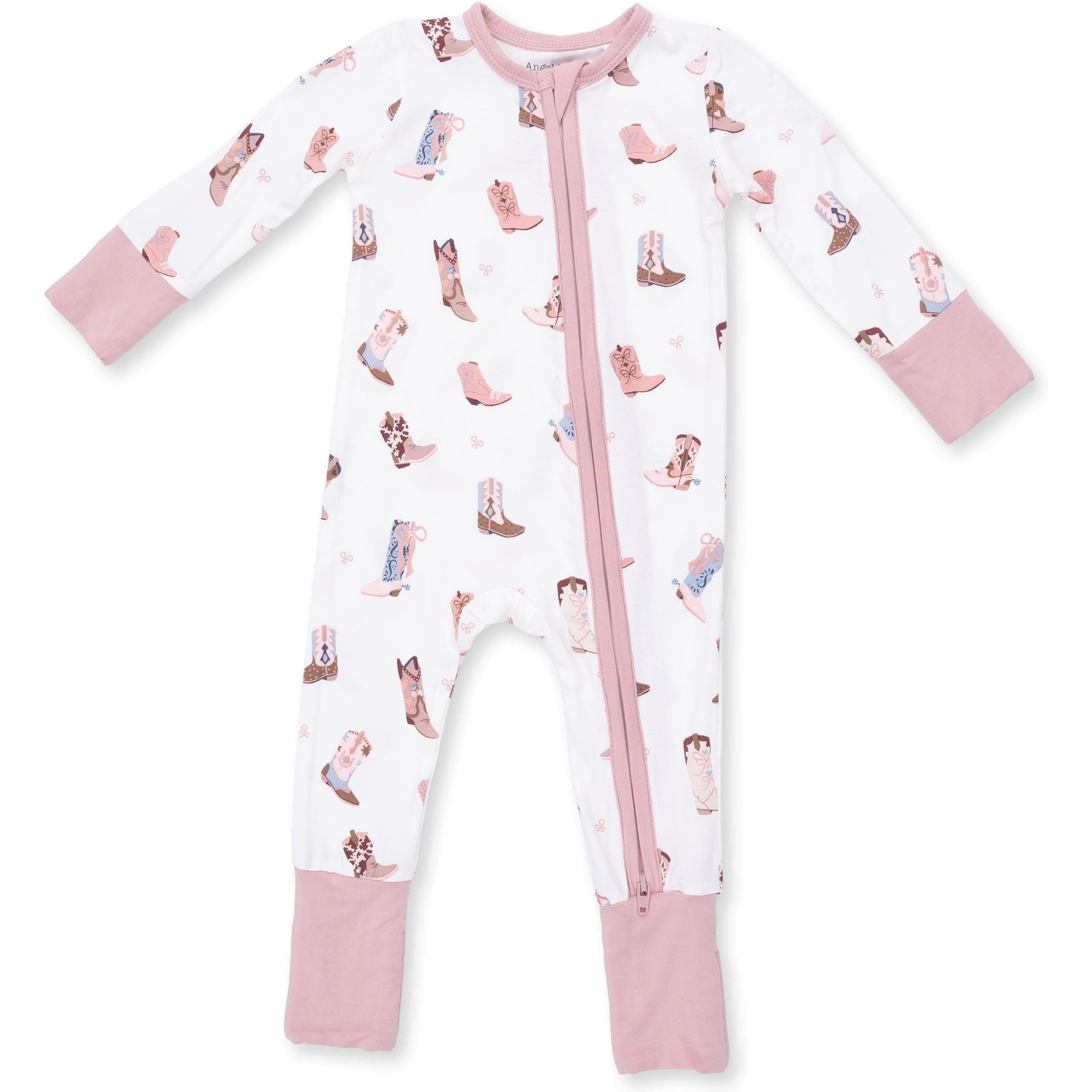 Angel Dear Buckarette Boots Convertible Romper
