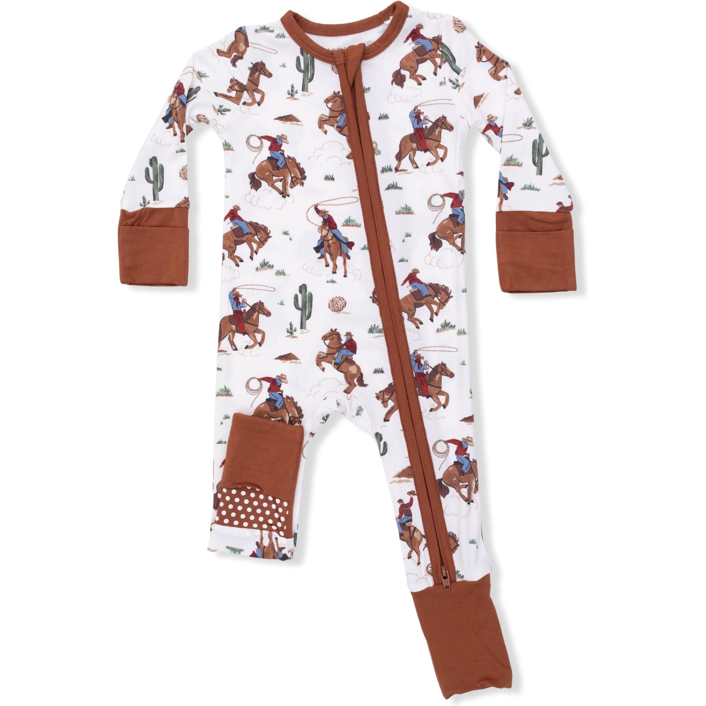 Angel Dear Buckaroo Western Convertible Romper