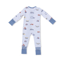 Angel Dear Construction Vehicles Convertible Romper