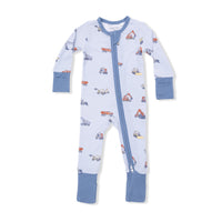 Angel Dear Construction Vehicles Convertible Romper