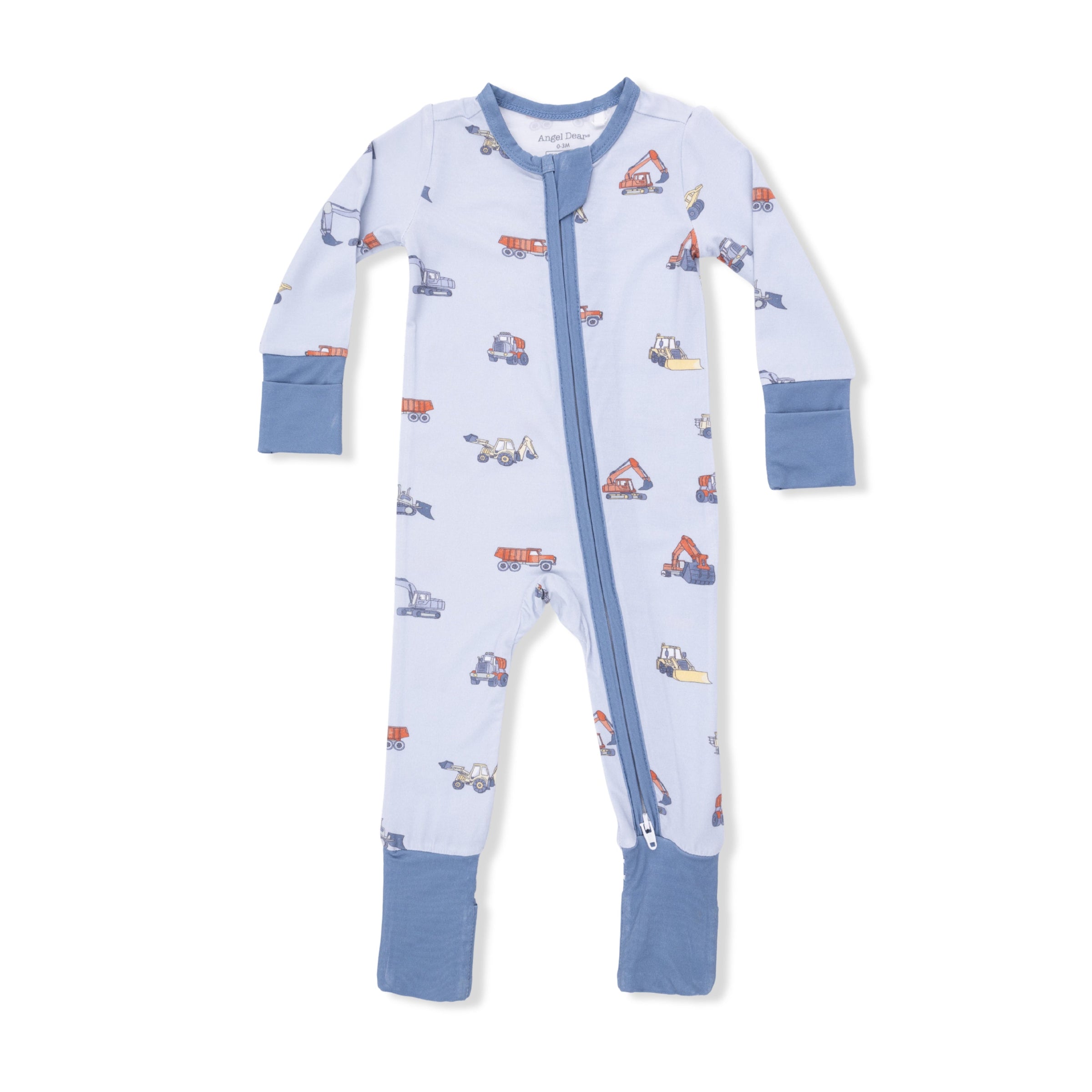 Angel Dear Construction Vehicles Convertible Romper