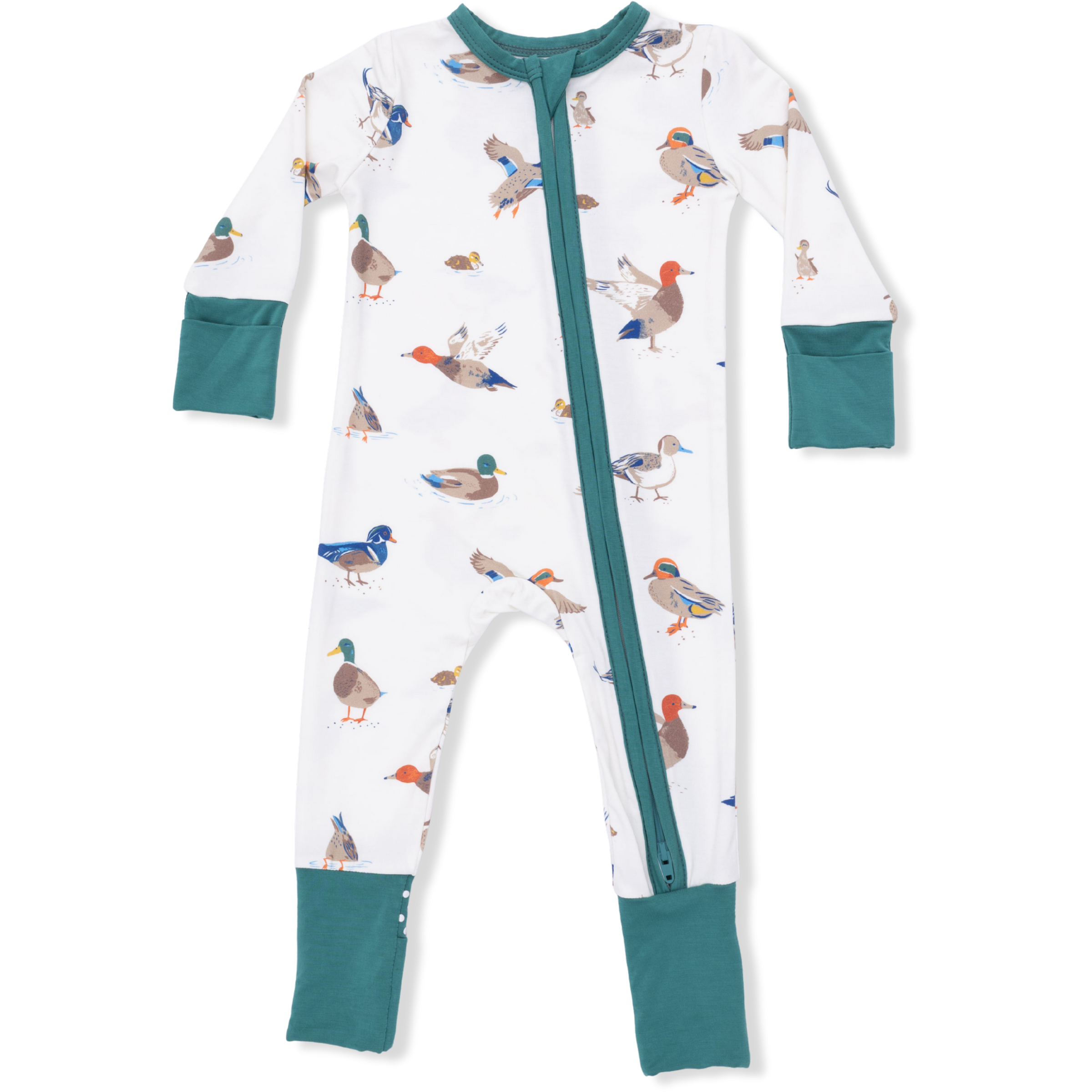 Angel Dear Ducks Convertible Romper