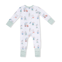 Angel Dear Golfing Teddy Bears Convertible Romper