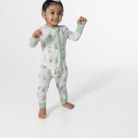 Angel Dear Golfing Teddy Bears Convertible Romper