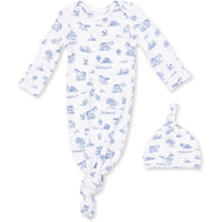 Angel Dear Farm Friends Knotted Gown & Knotted Hat