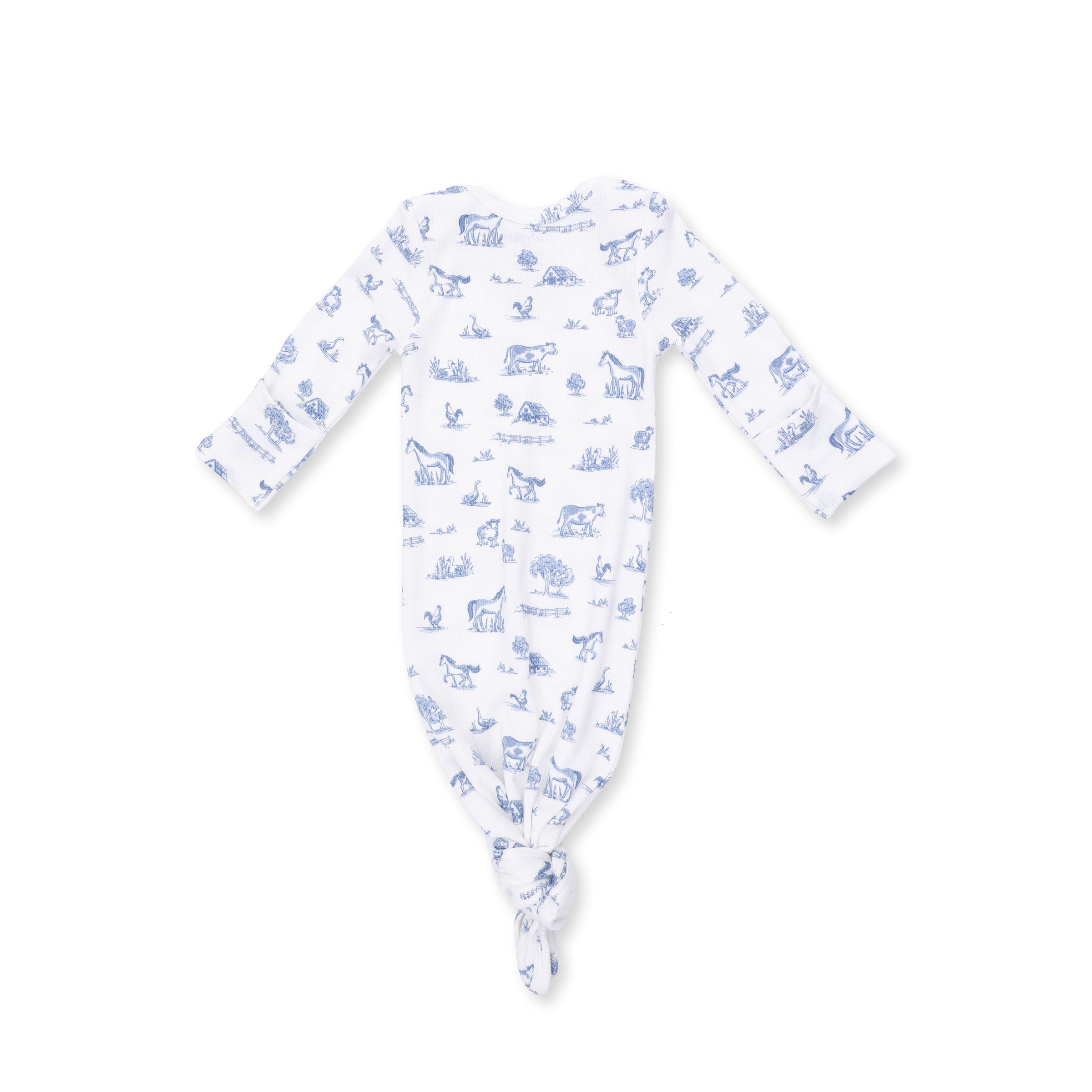 Angel Dear Farm Friends Knotted Gown & Knotted Hat