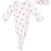 Angel Dear Mini Football Hearts Knotted Gown & Headband