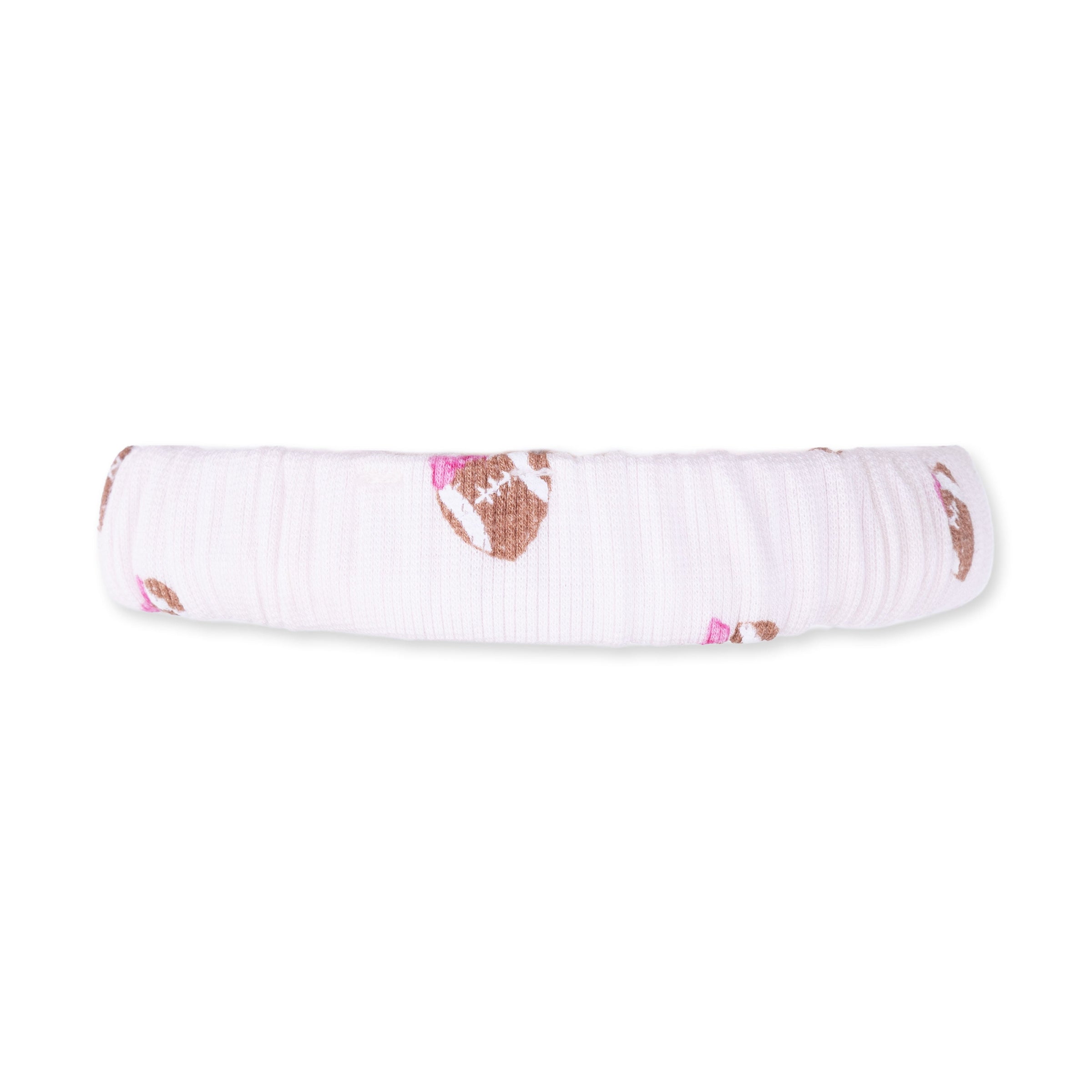 Angel Dear Mini Football Hearts Knotted Gown & Headband