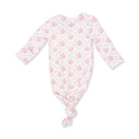 Angel Dear Rose Bow Lattice Knotted Gown & Knot Headband