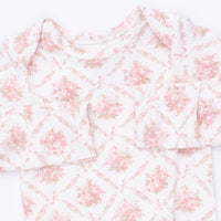 Angel Dear Rose Bow Lattice Knotted Gown & Knot Headband