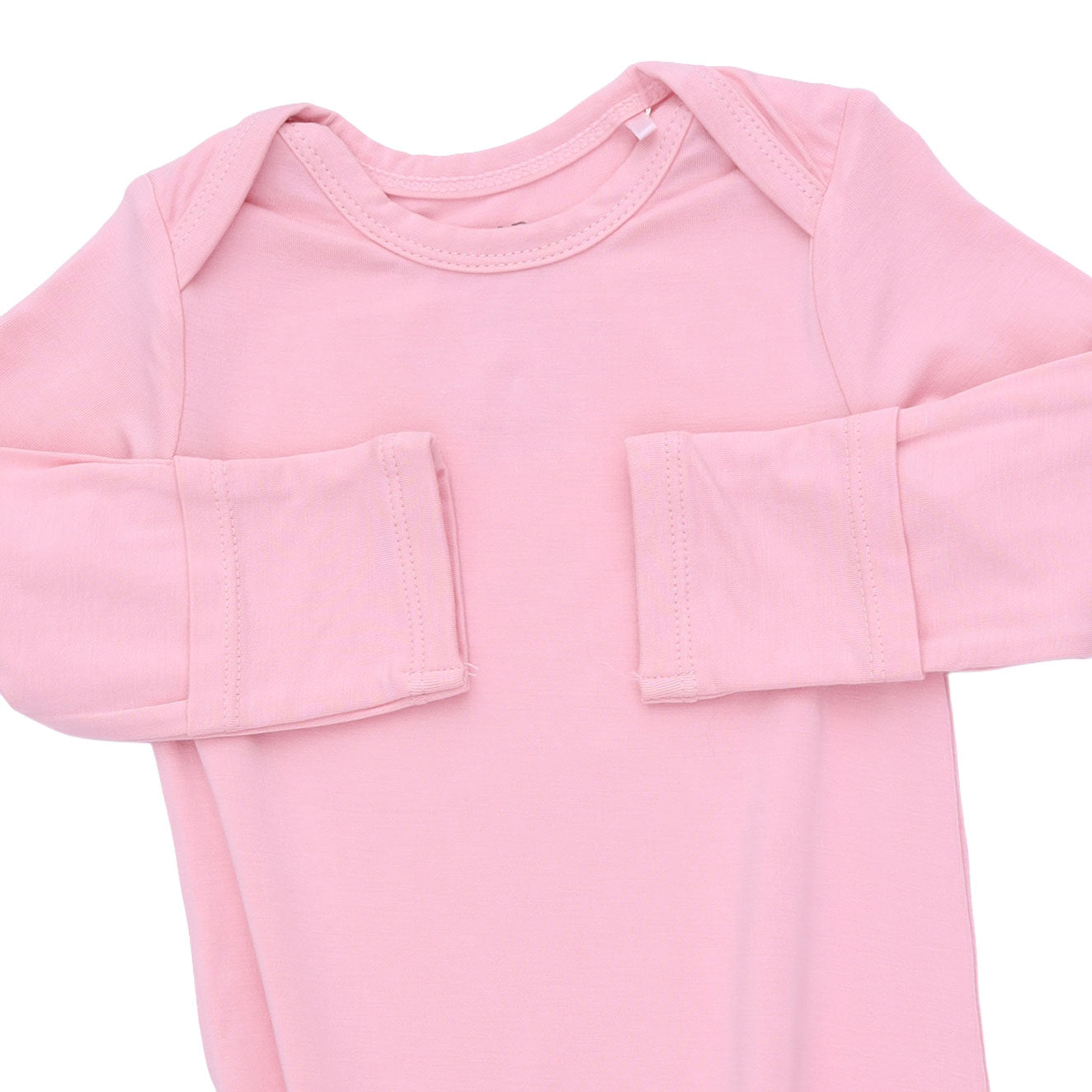 Angel Dear Solid Candy Pink Knotted Gown & Headband