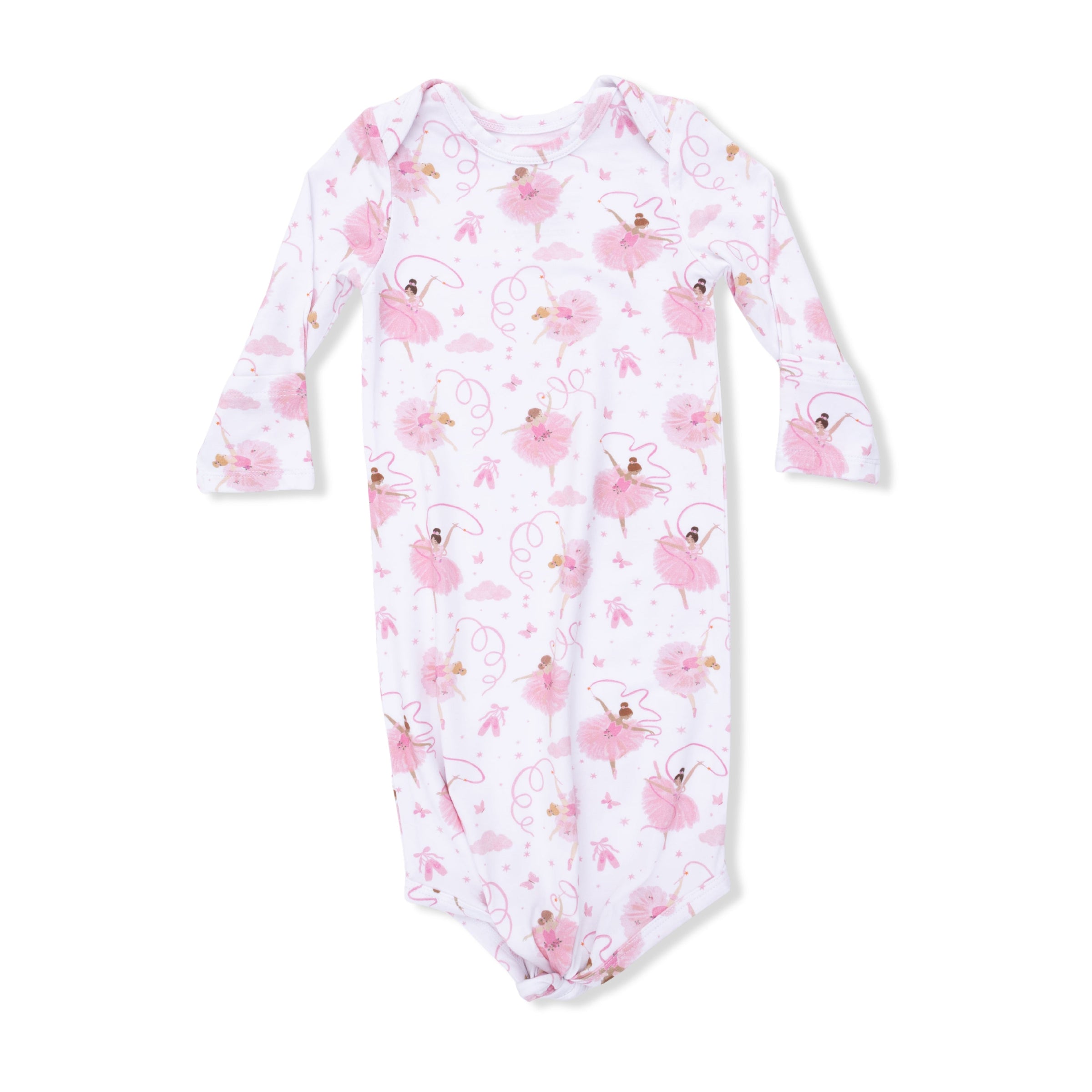 Angel Dear Ribbon Ballerinas Knotted Gown and Ruffle Hat