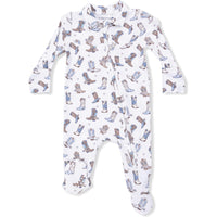 Angel Dear Cowboy Boots Cowboy 2-Way Zipper Footie